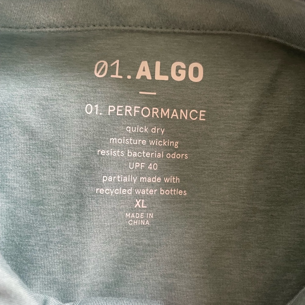 Algo men’s Xl Teal polo